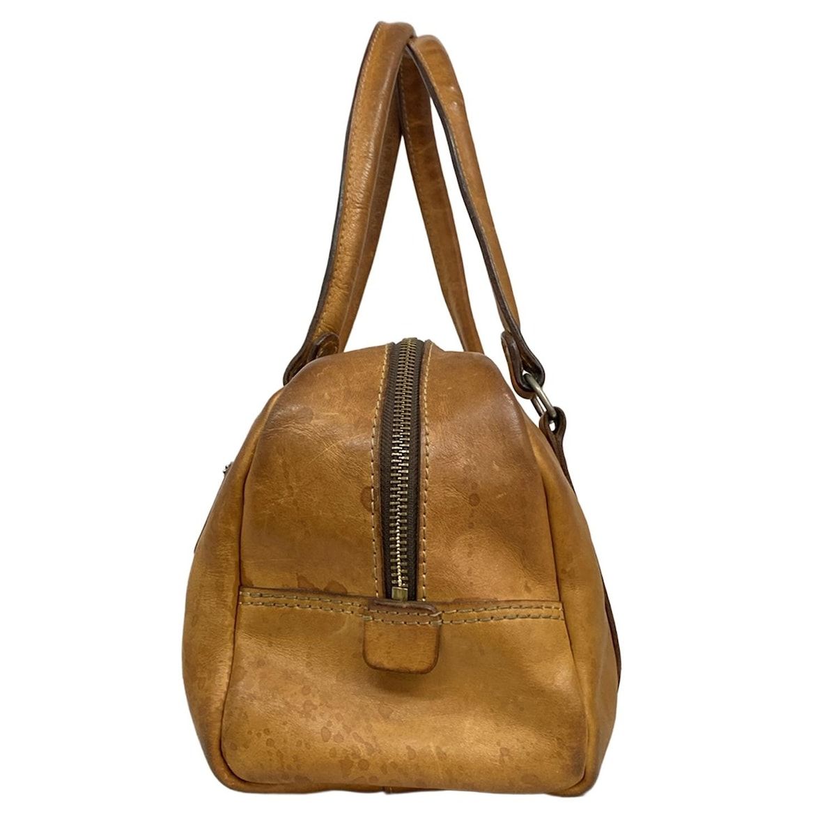 HERZ(ヘルツ) ショルダーバッグ - ブラウン レザー - メルカリ