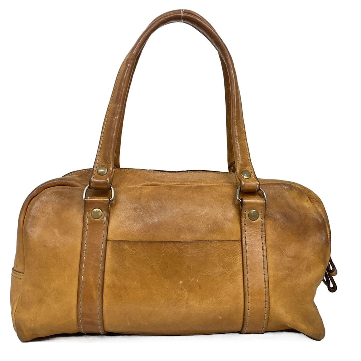 HERZ(ヘルツ) ショルダーバッグ - ブラウン レザー - メルカリ