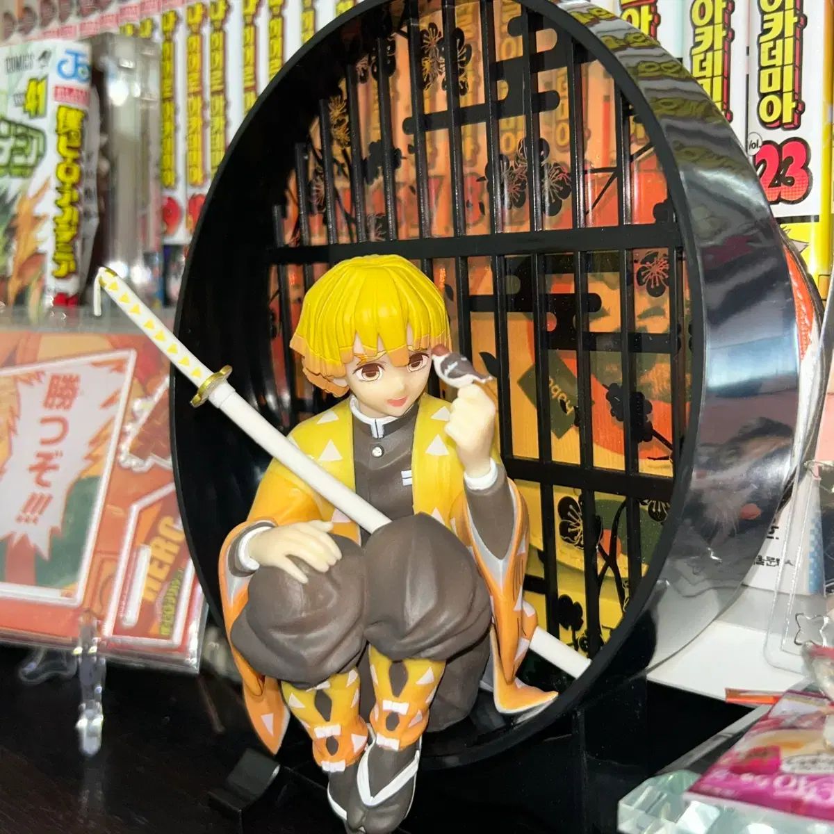 鬼滅の刃 我妻 善逸 屏風 フィギュア