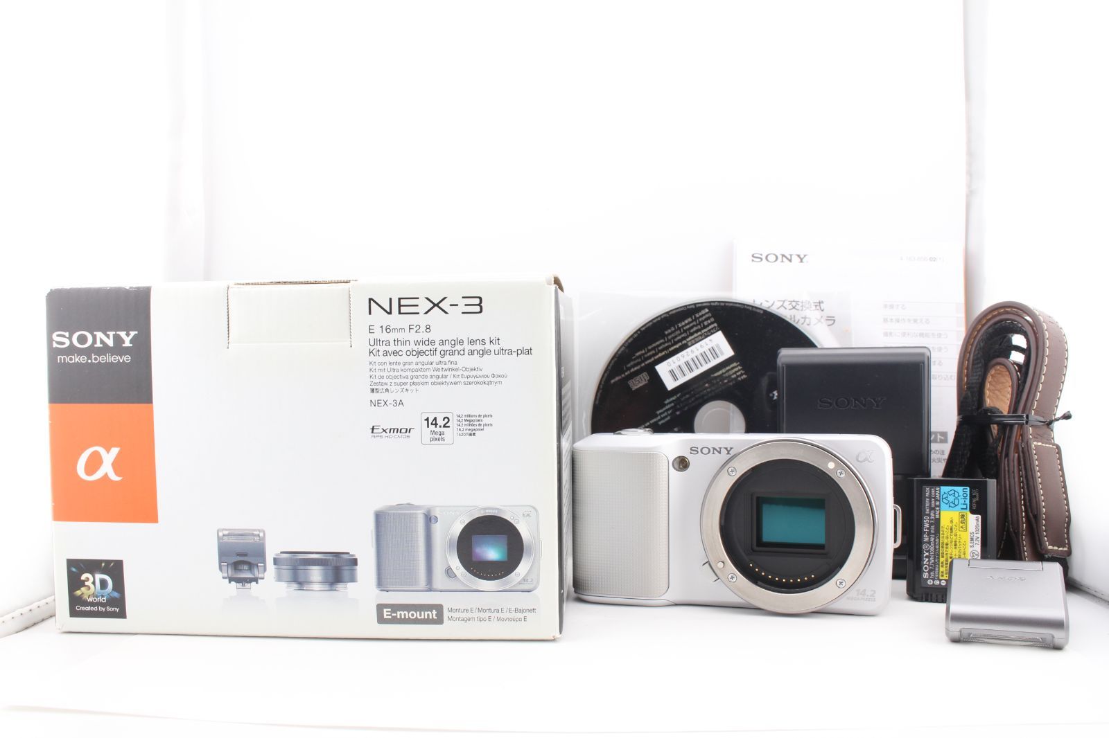 ソニー NEX 3N ボディ　美品　動作良好 ソニー NEX 3 ボディ 動作品 - メルカリ