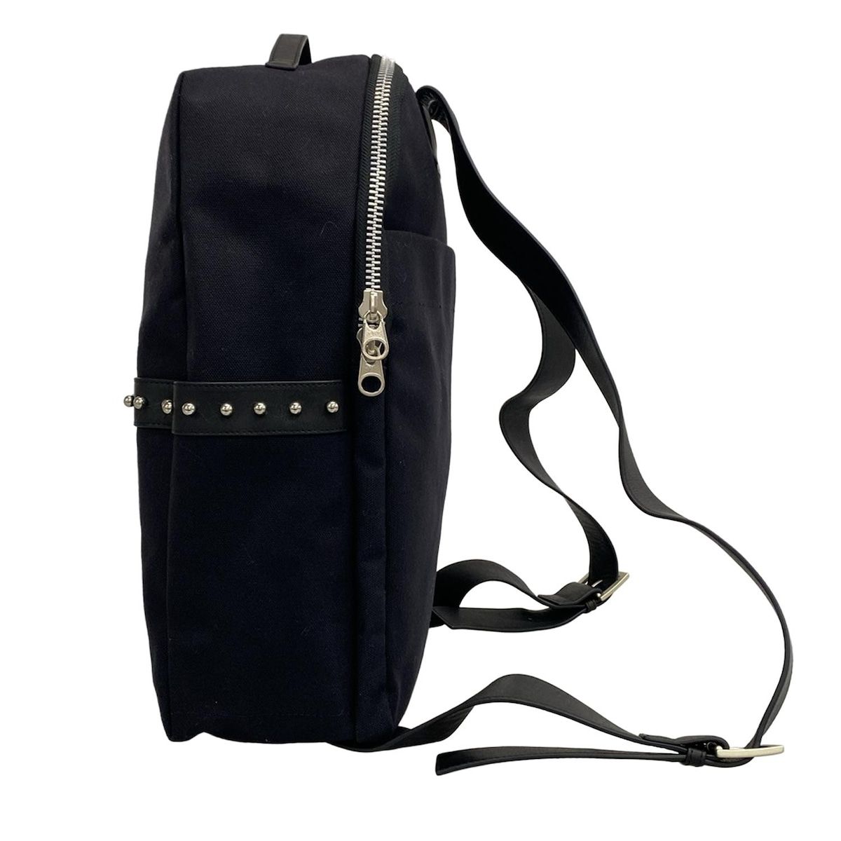 kawa-kawa(カワカワ) リュックサック - 黒 スタッズ レザー - メルカリ