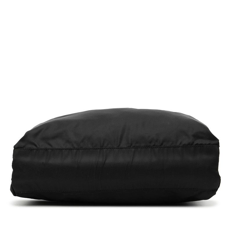 プラダ 三角ロゴプレート トートバッグ ハンドバッグ ブラック