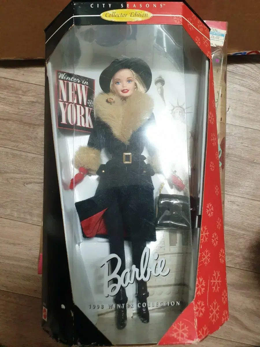 バービー 1998 ウィンター コレクション NEW YORK ぬいぐるみ - メルカリ