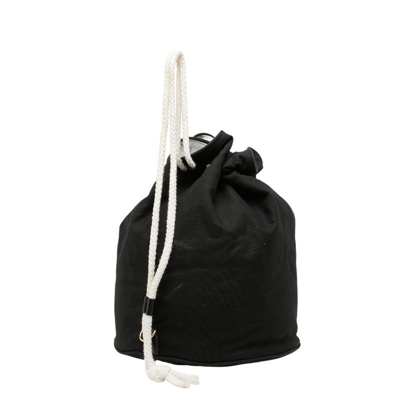 シャネル ノベルティ ロゴプリント プールバッグ ショルダーバッグ