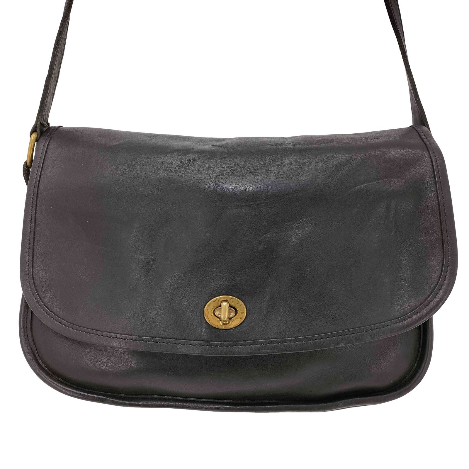 【極美品・超希少】OLDCOACH ケース ターンロック シティ コーチ COACH OLD ターンロック レザー ショルダーバッグ シティバッグ