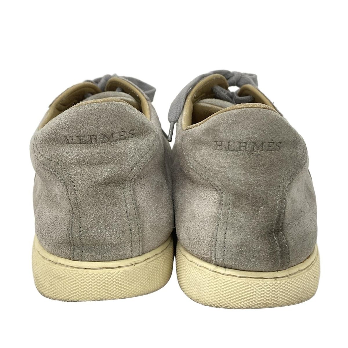 HERMES(エルメス) スニーカー 43 1/2 メンズ クイック グレー - メルカリ