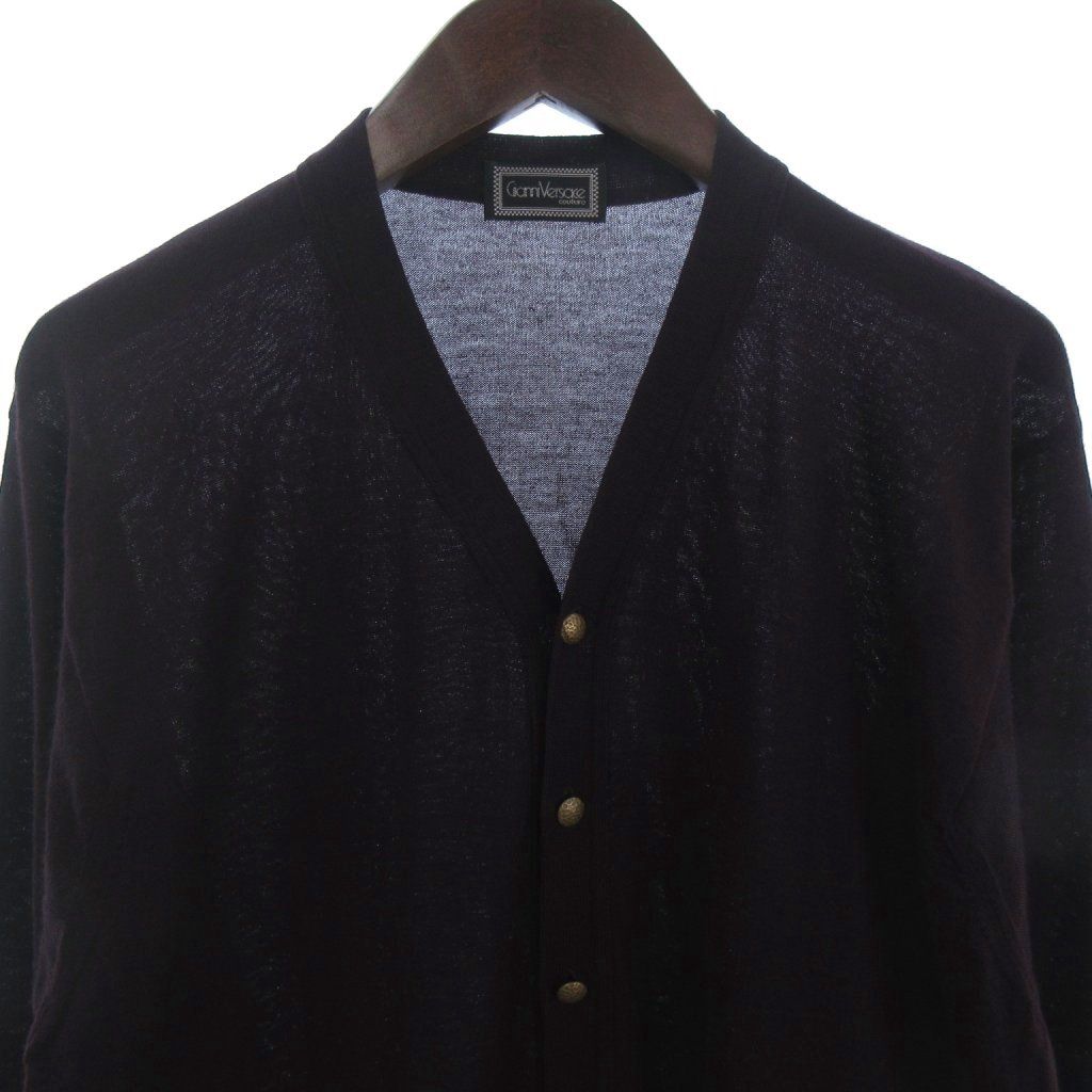 ジャンニヴェルサーチ ヴェルサーチェ GIANNI VERSACE Vネック ニット