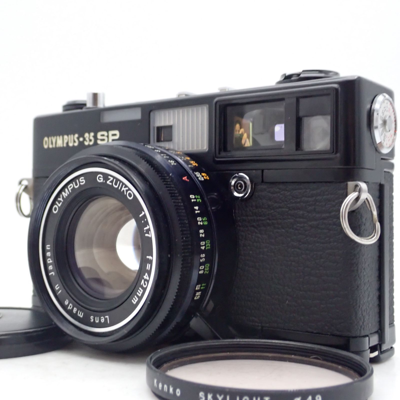 美品 OLYMPUS 35SP 35 SP ブラック G.ZUIKO 42mm f/1.7 レンジ