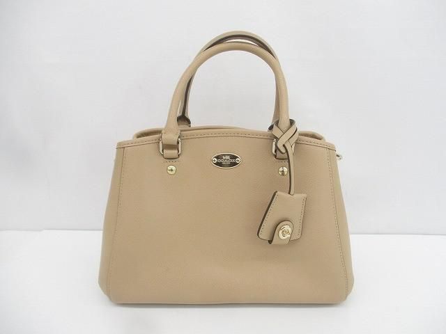 良品 コーチ COACH F34835 レザー 2WAY ハンドバッグ ショルダーバッグ