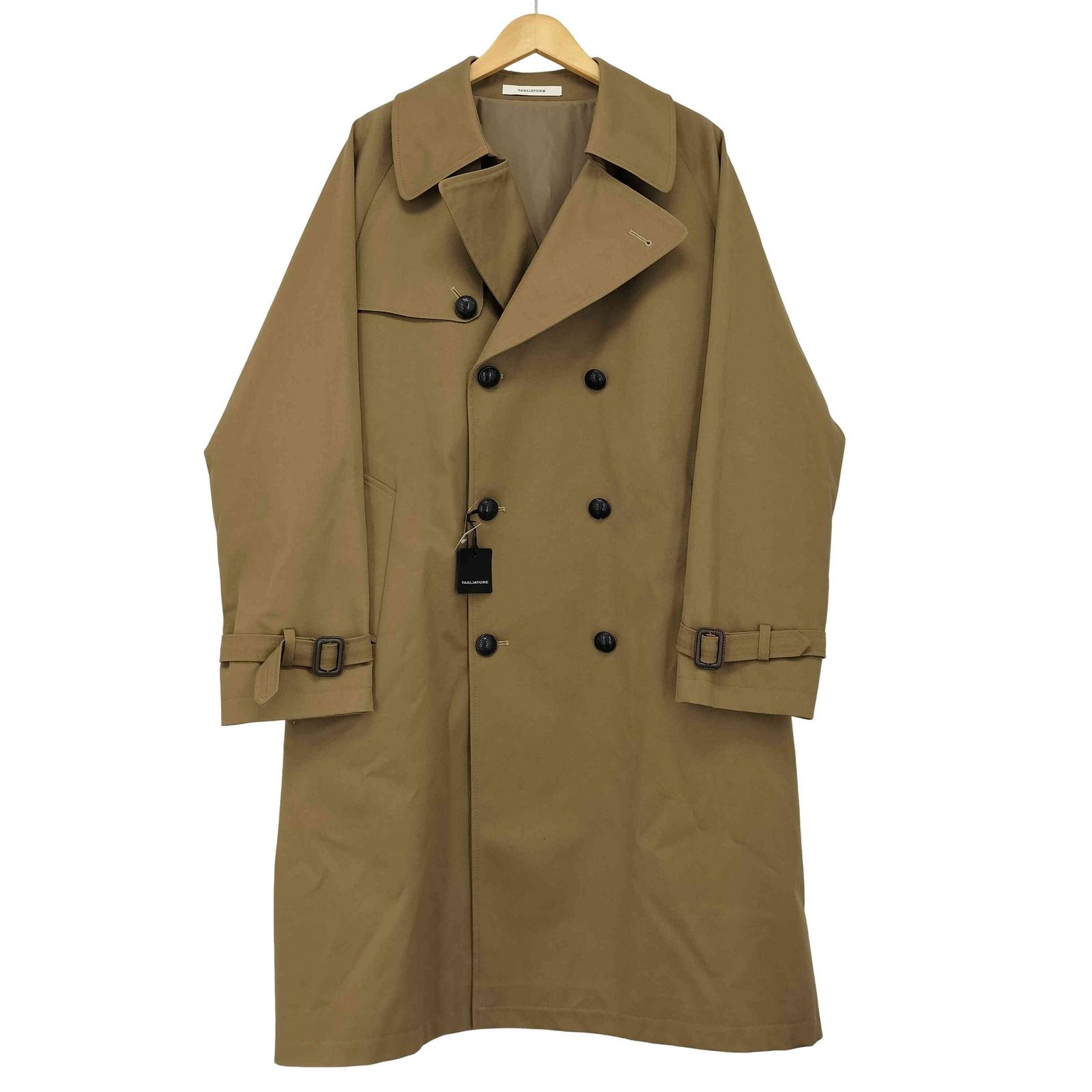 タリアトーレ TAGLIATORE lorne ダブルトレンチコート メンズ EUR：48