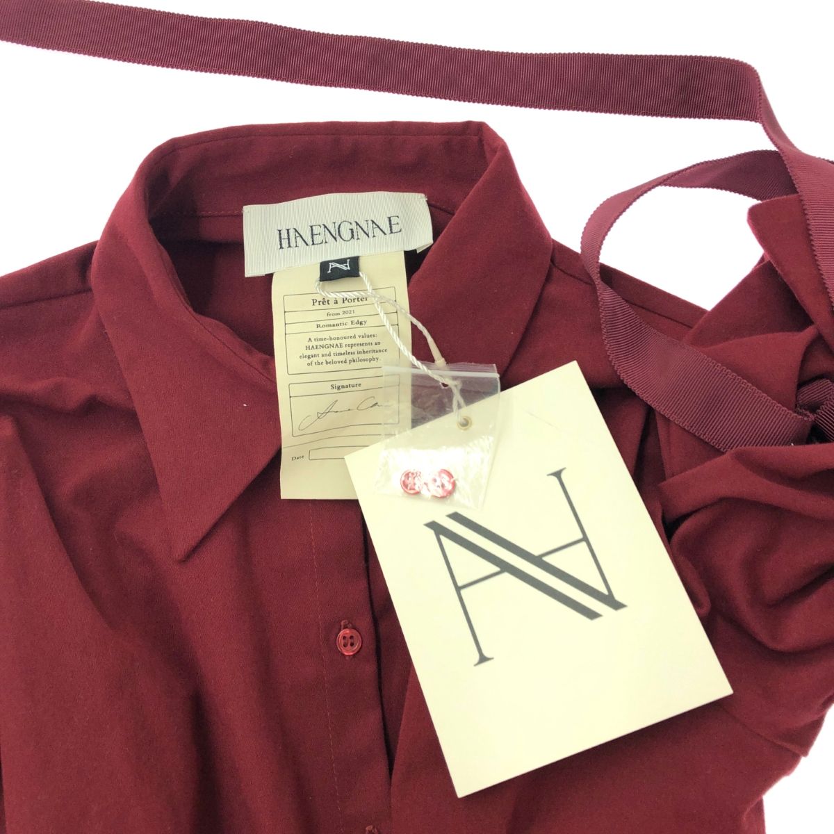 HAENGNAE OMOCHI BLOUSE ヘンネ HAENGNAE OMOCHI BLOUSE サイズ:F 