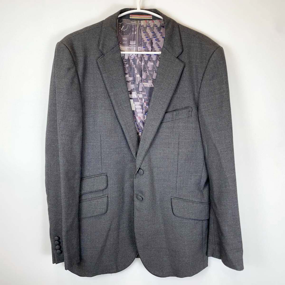ポール・スミス テーラード ジャケット XL グレー 273302 P9820 メンズ