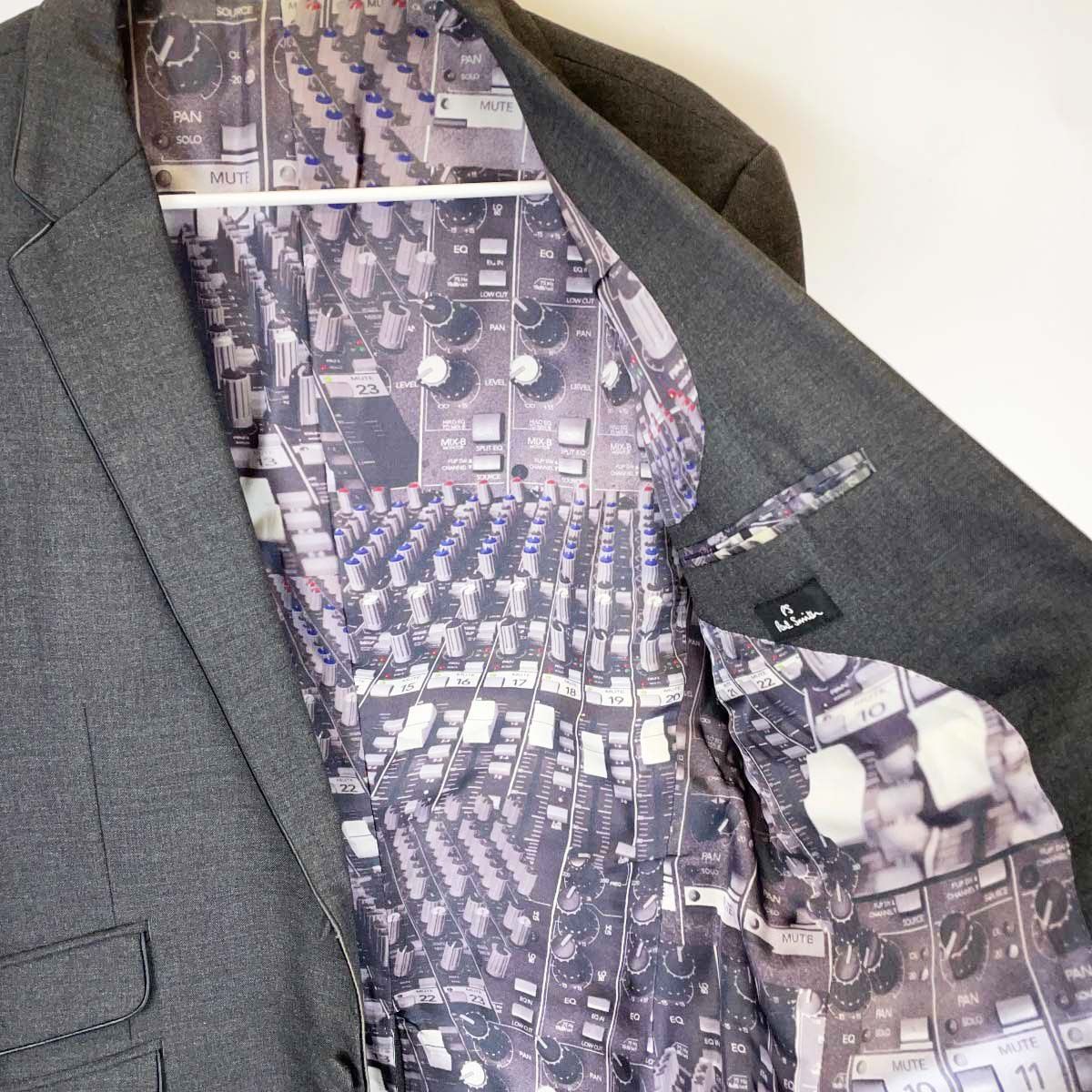 ポール・スミス テーラード ジャケット XL グレー 273302 P9820 メンズ