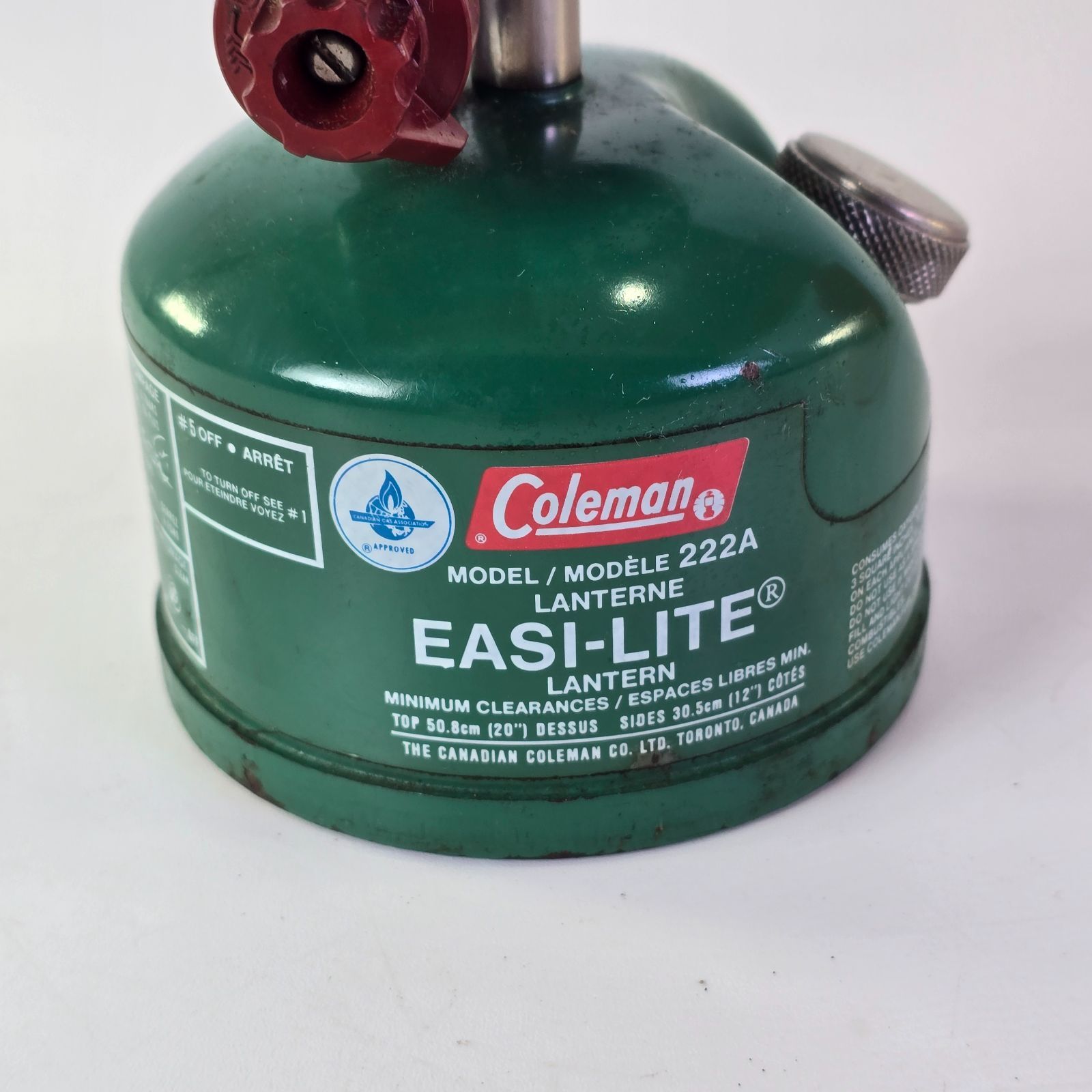 Coleman 222 EASI-LITE ランタン コールマン ランタン ガソリン