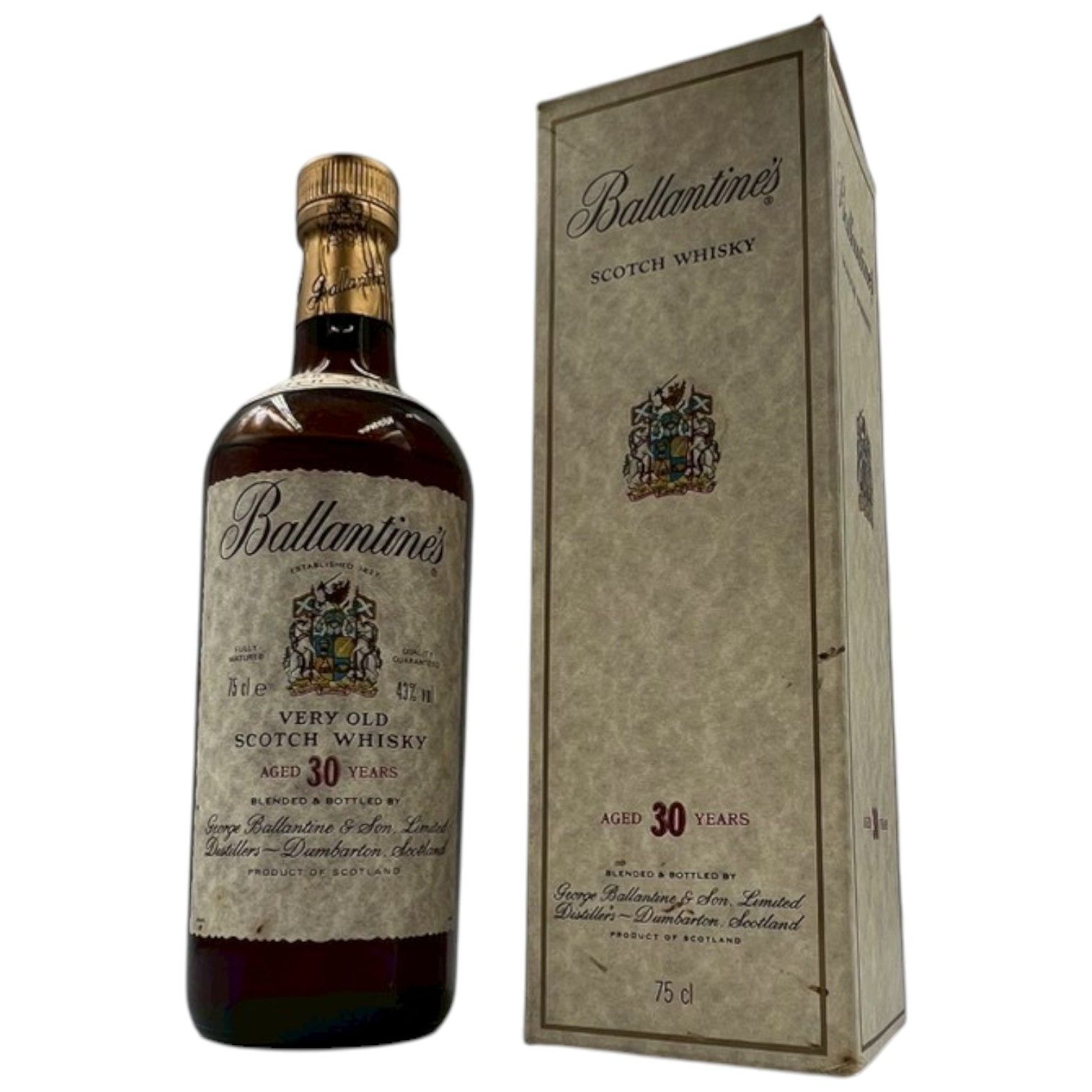 バランタイン 30年 スコッチウイスキー オールドボトル - メルカリ