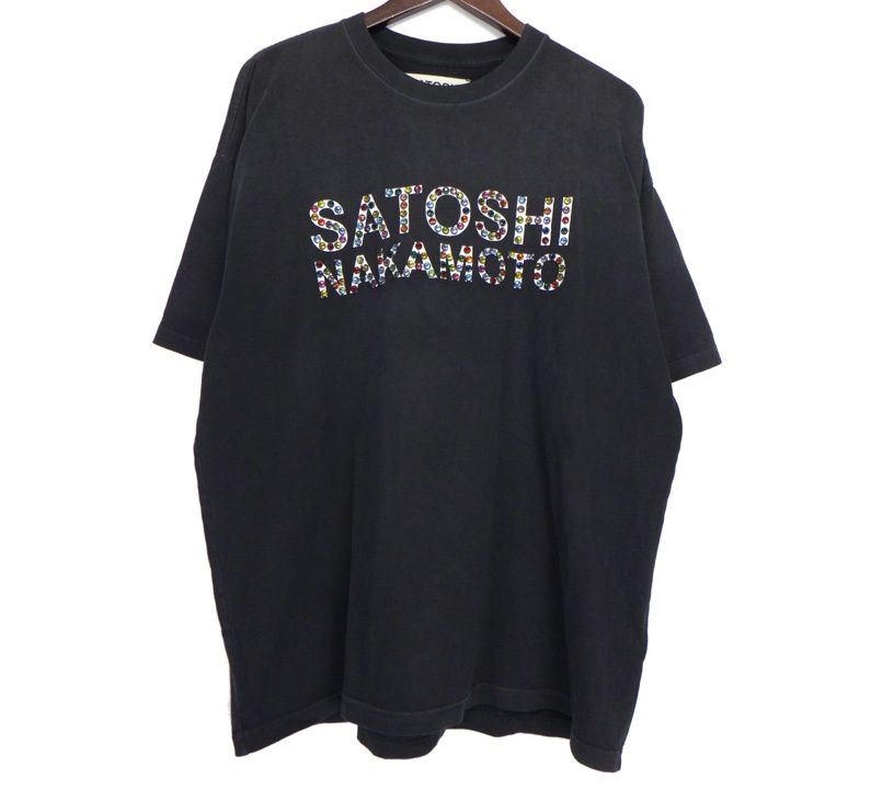 SATOSHIです。 サトシナカモト SATOSHI NAKAMOTO 【 Gemstone 】 フロント ロゴ