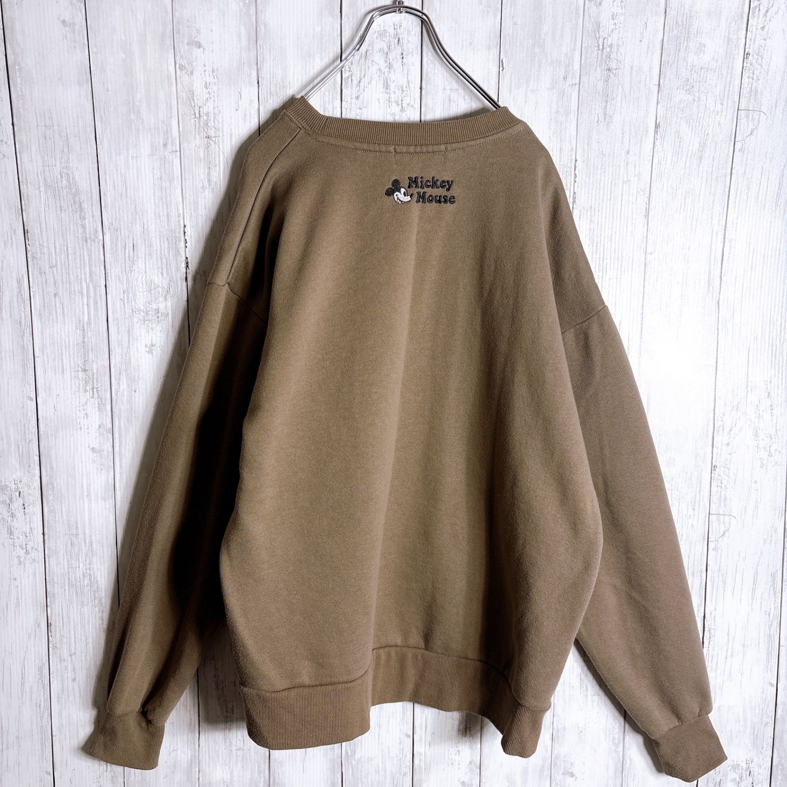 入手困難】ディズニー Disney Vintage 現行復刻 ブラウン 白足ミッキー