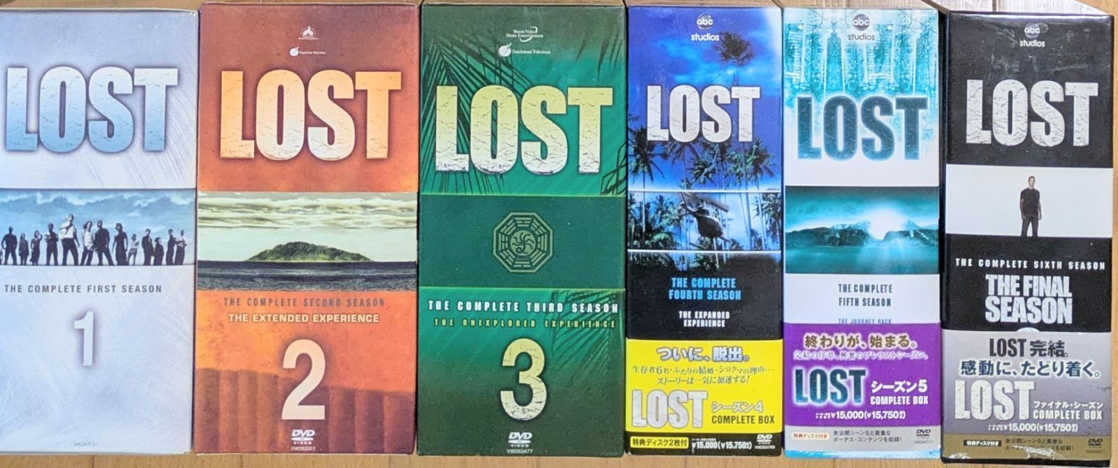 LOST シーズン1-6 COMPLETE BOX 全6巻BOXセット[DVD] - メルカリ