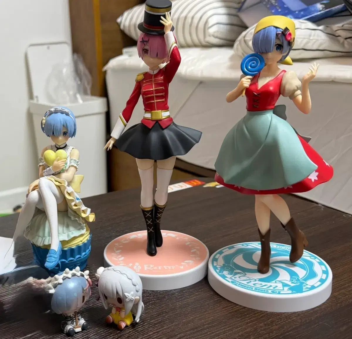 レム ラム エミリア フィギュア ちょこのっこ まとめ 応援グッズ その他 