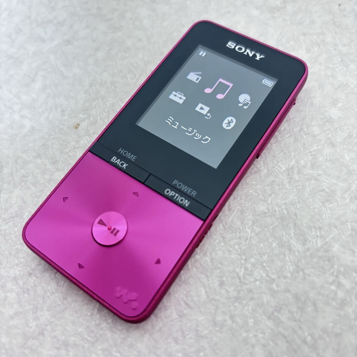 □【極美品】NW-S315 ビビッドピンク SONY ウォークマン ソニー - メルカリ