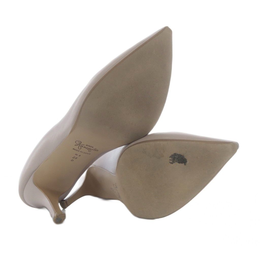 銀座かねまつ GINZA Kanematsu パンプス ハイヒール ポインテッドトゥ