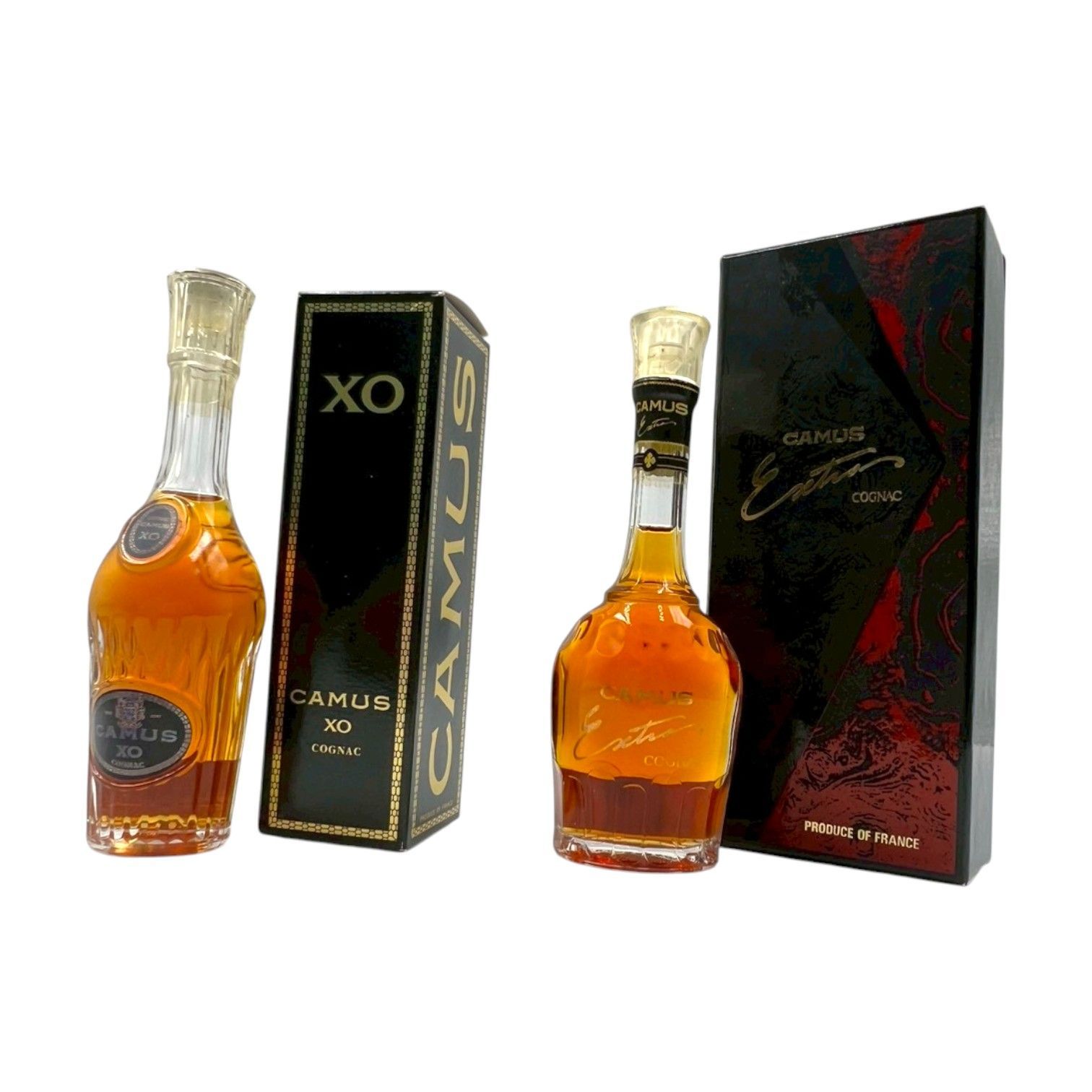 CAMUS カミュ コニャック ミニボトル 2点 XO エクストラ 箱付 古酒