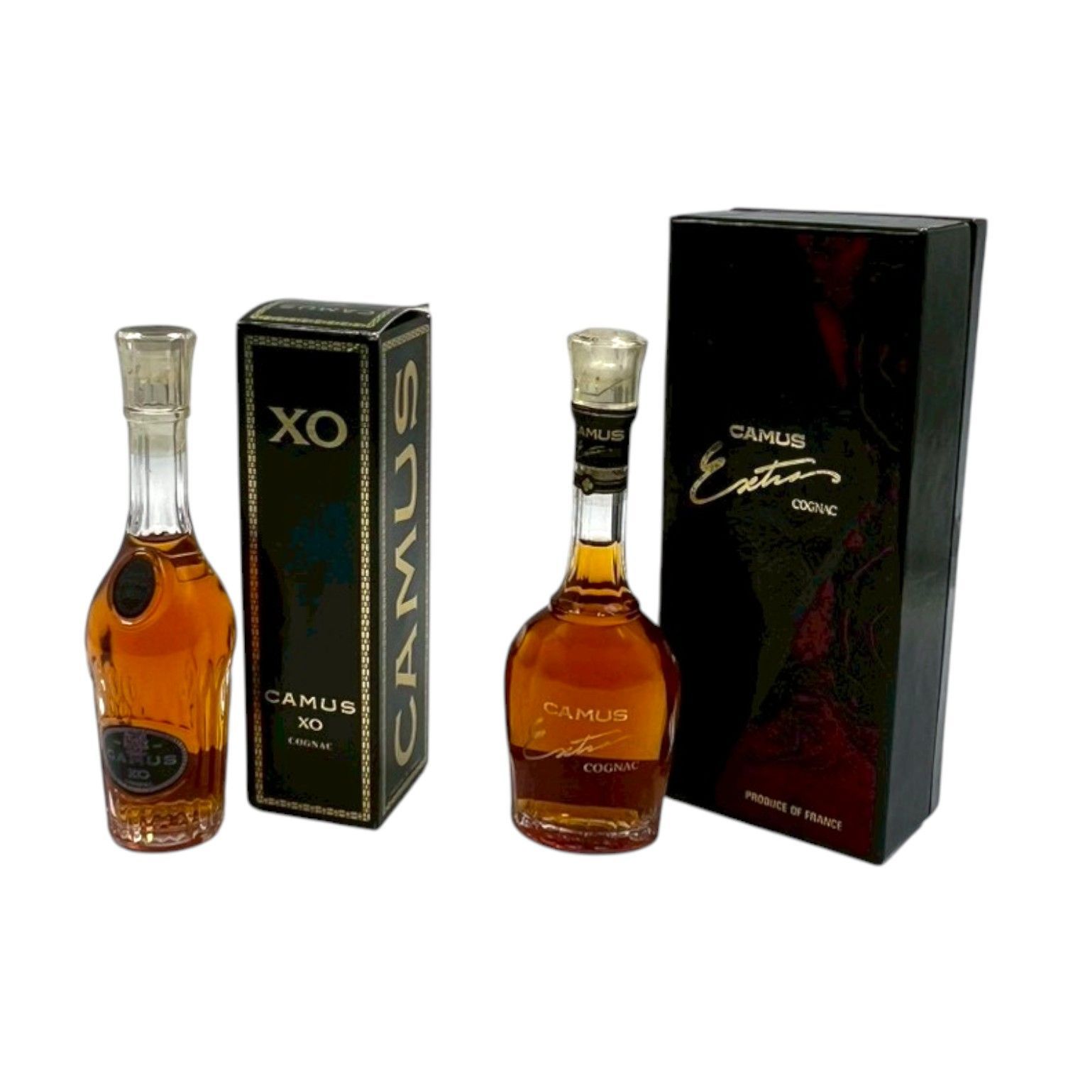 CAMUS カミュ コニャック ミニボトル 2点 XO エクストラ 箱付 古酒