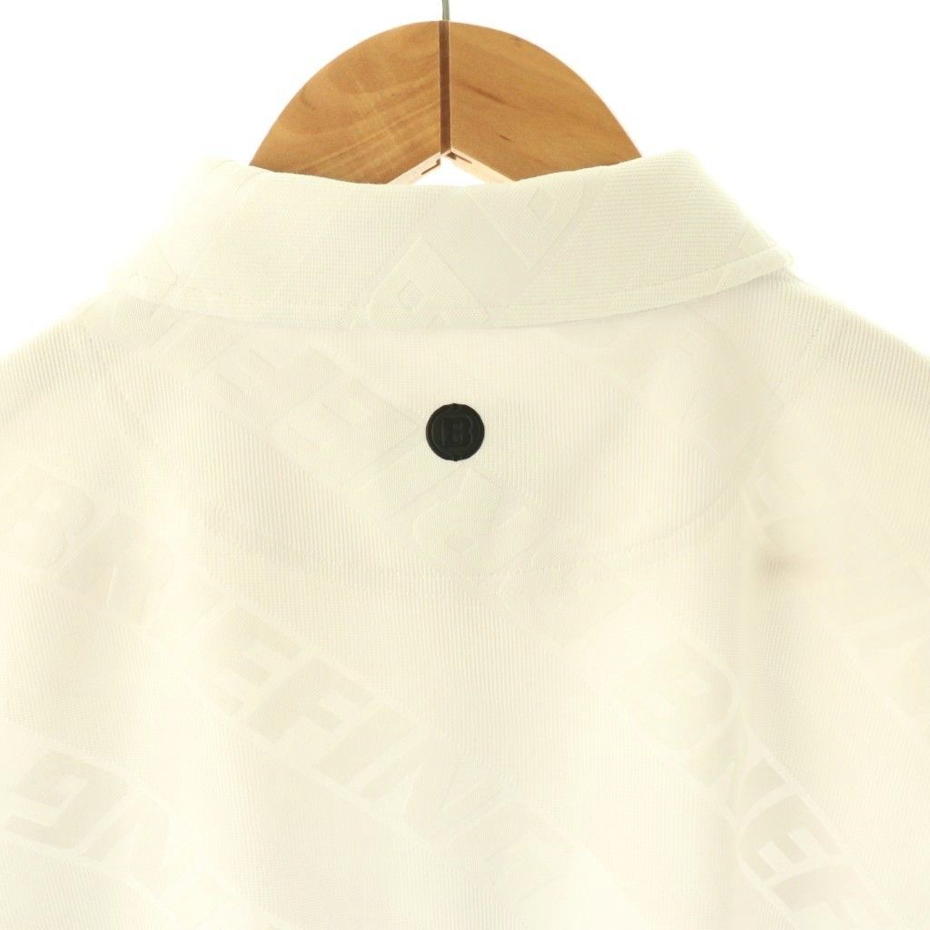 ブリーフィング BRIEFING SH MENS BIAS LOGO HALF ZIP SHIRT