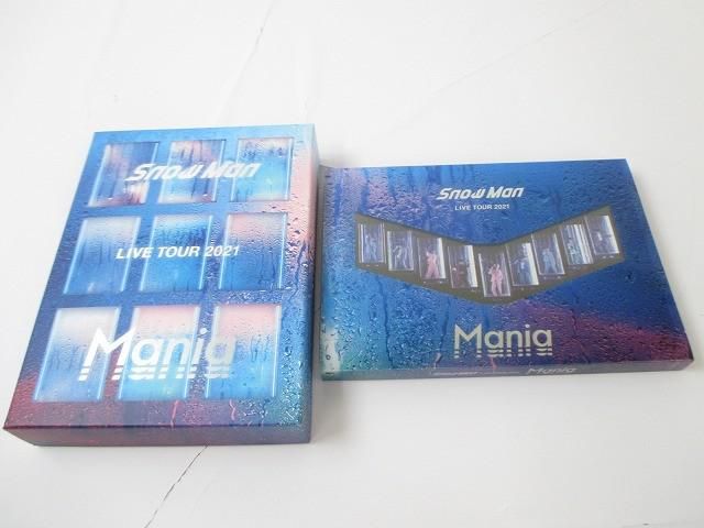 Snow Man LIVE TOUR 2021 Mania 初回盤 通常盤 Blu-ray 2点 グッズ