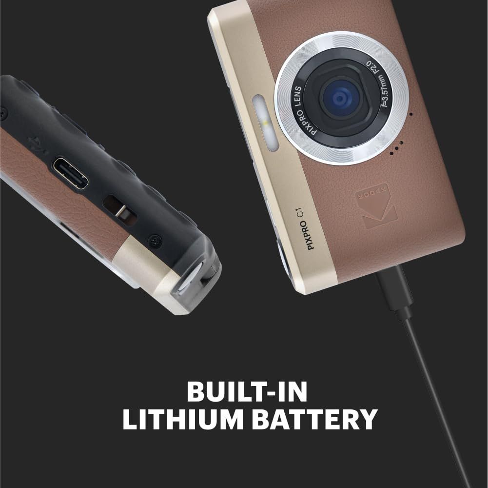 新品未開封】KODAK PIXPRO C1 Black Brown KODAK Pixpro C1 – 超