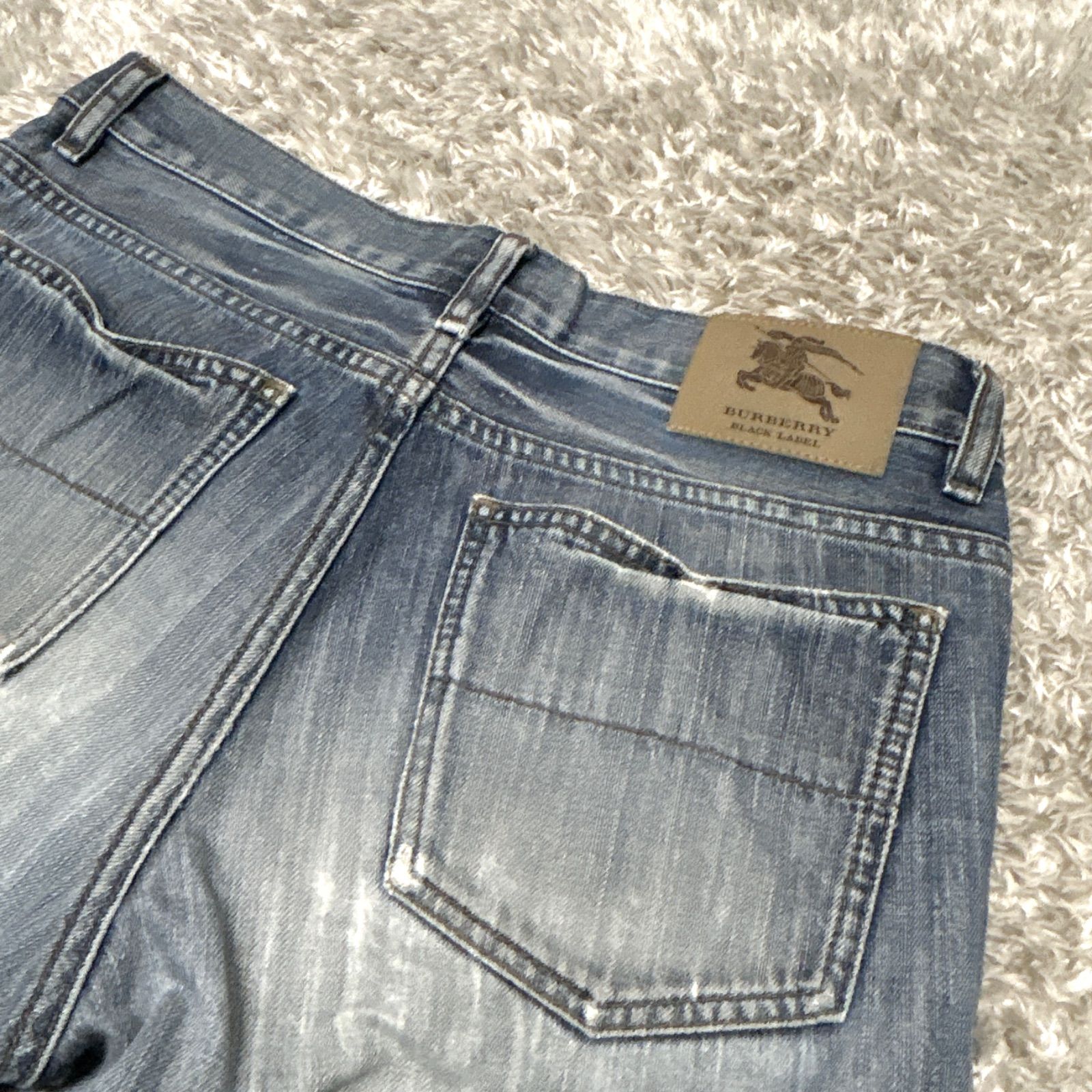 BURBERRY BLACK LABEL バーバリーブラックレーベル メンズ デニム 