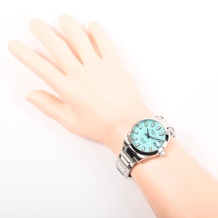  BALL WATCH ボール 腕時計 エンジニア マーベライト クロノメーター NM9026C S44CJ TQR 無地デザイン 自動巻き時計 腕時計(アナログ)