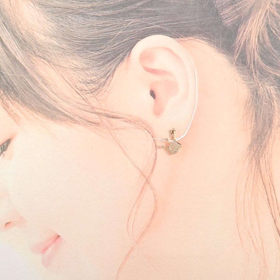 no-brand ノンブランドジュエリー ピアス ダイヤ ピアス - メルカリ