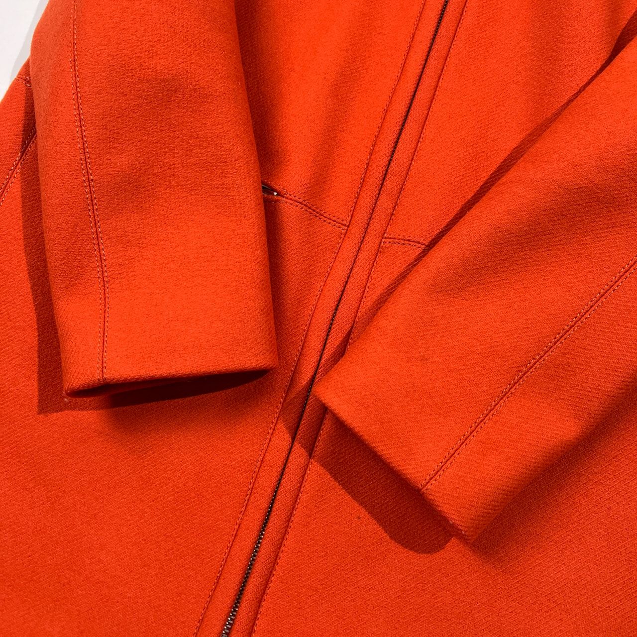 TOMORROWLAND トゥモローランド カシミヤ混 フード メルトン