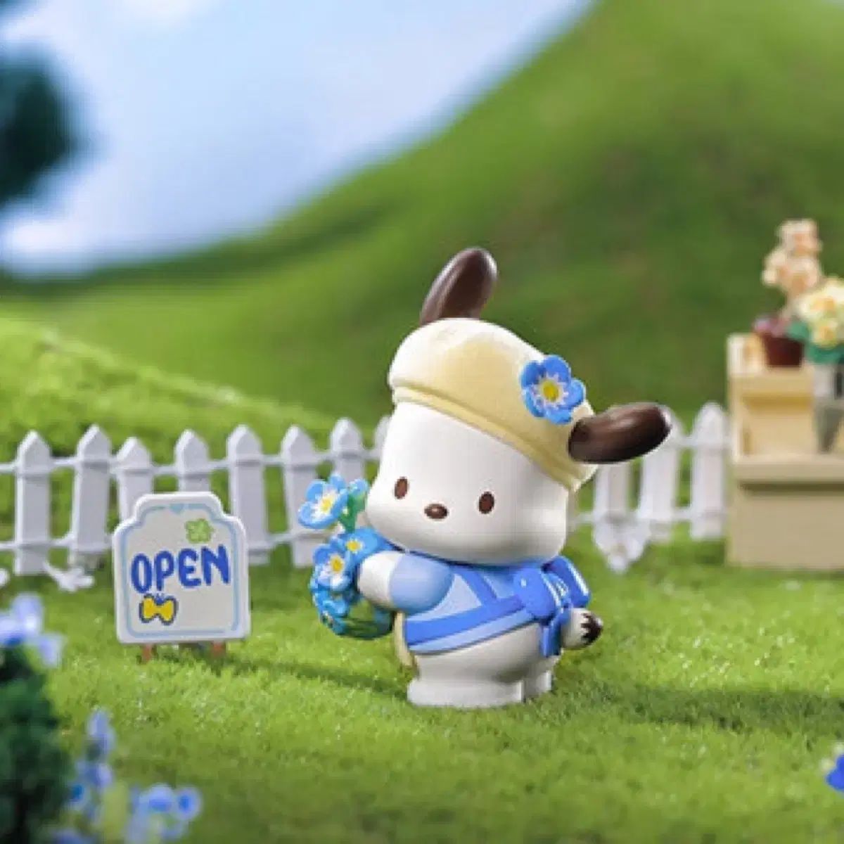 ミニソー ポチャッコ 花と少年