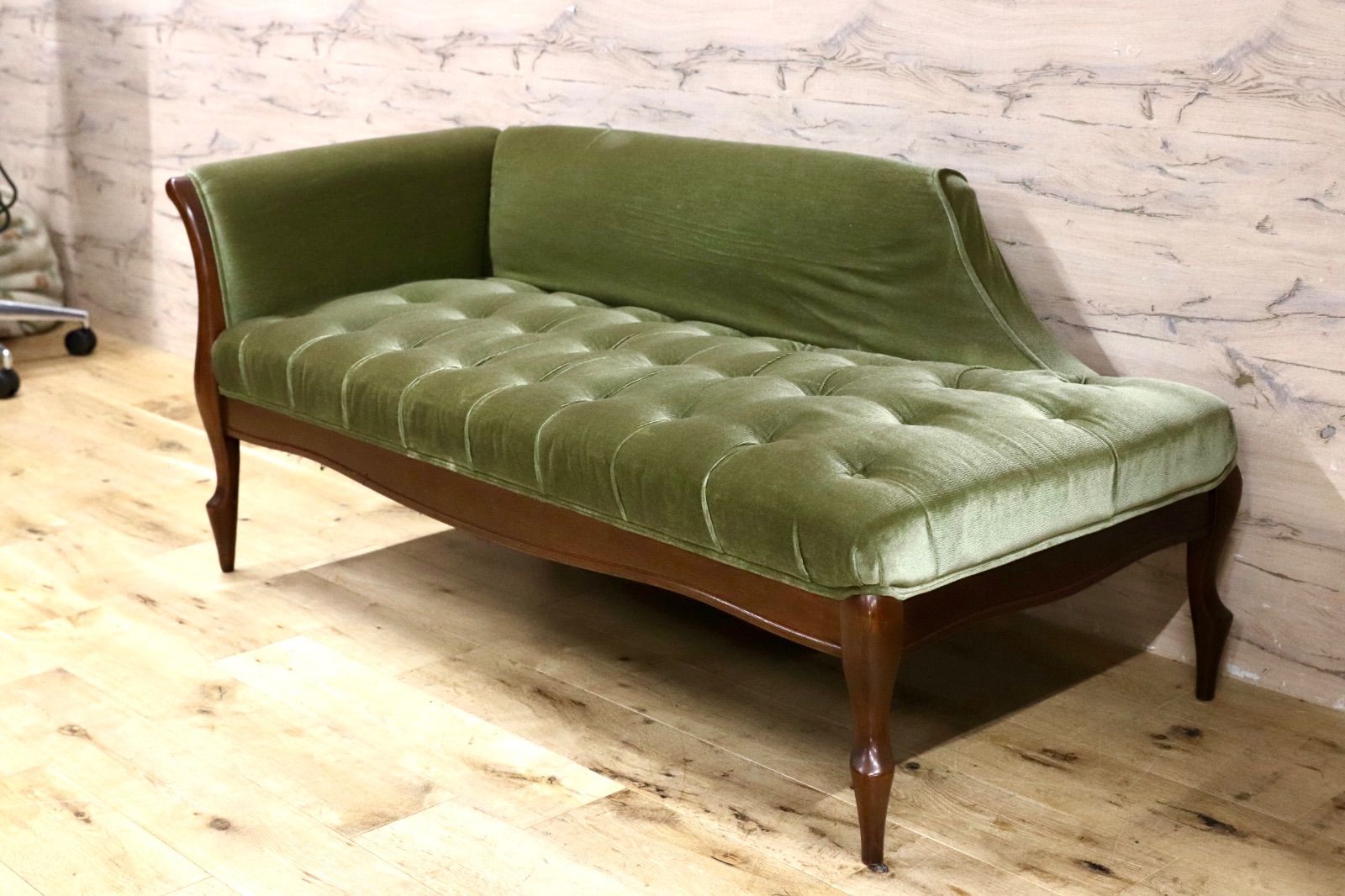 GMIK827○maruni / マルニ オールド アンティーク ベンチソファ