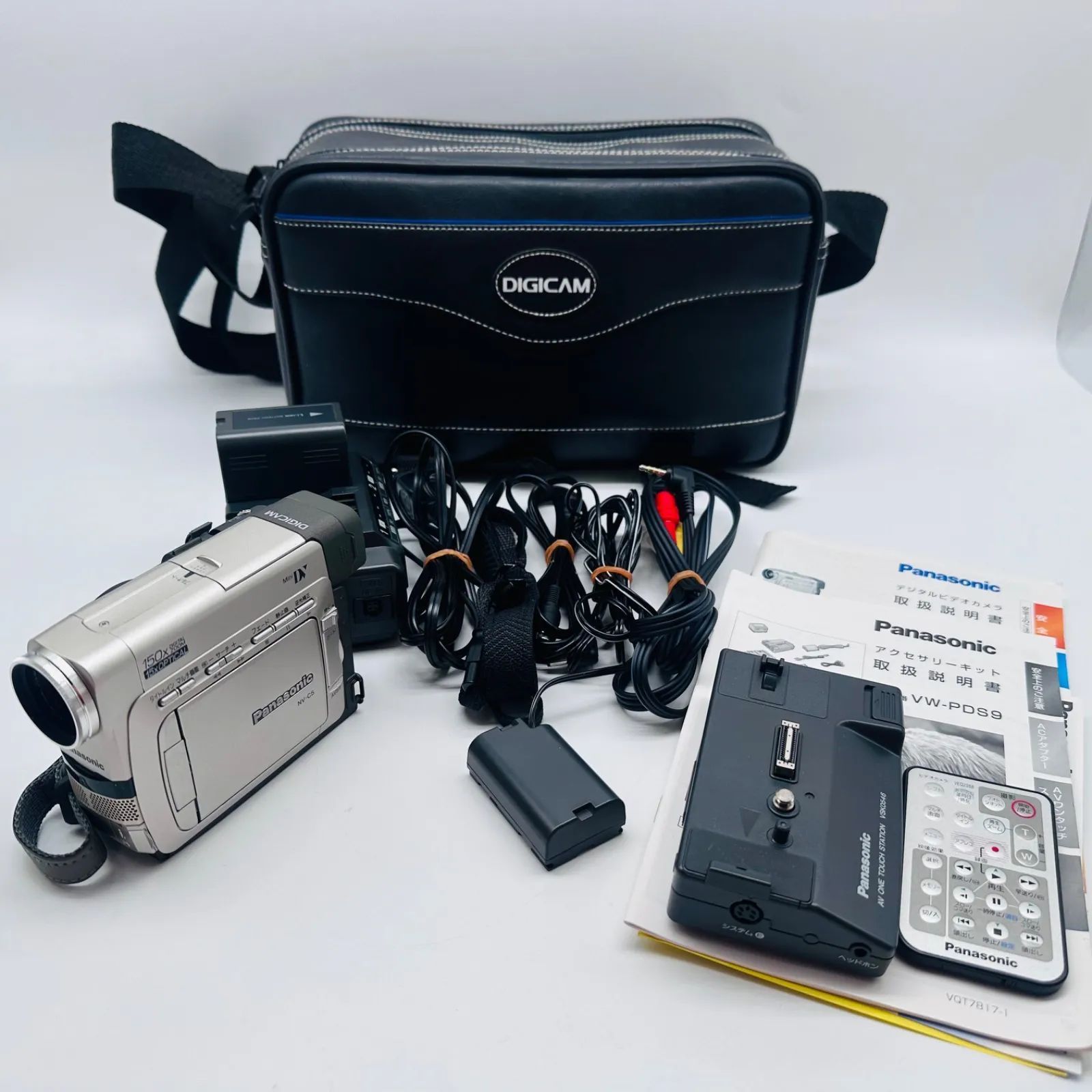 美品 Panasonic パナソニック miniDVカメラ ビデオカメラ NV-C5