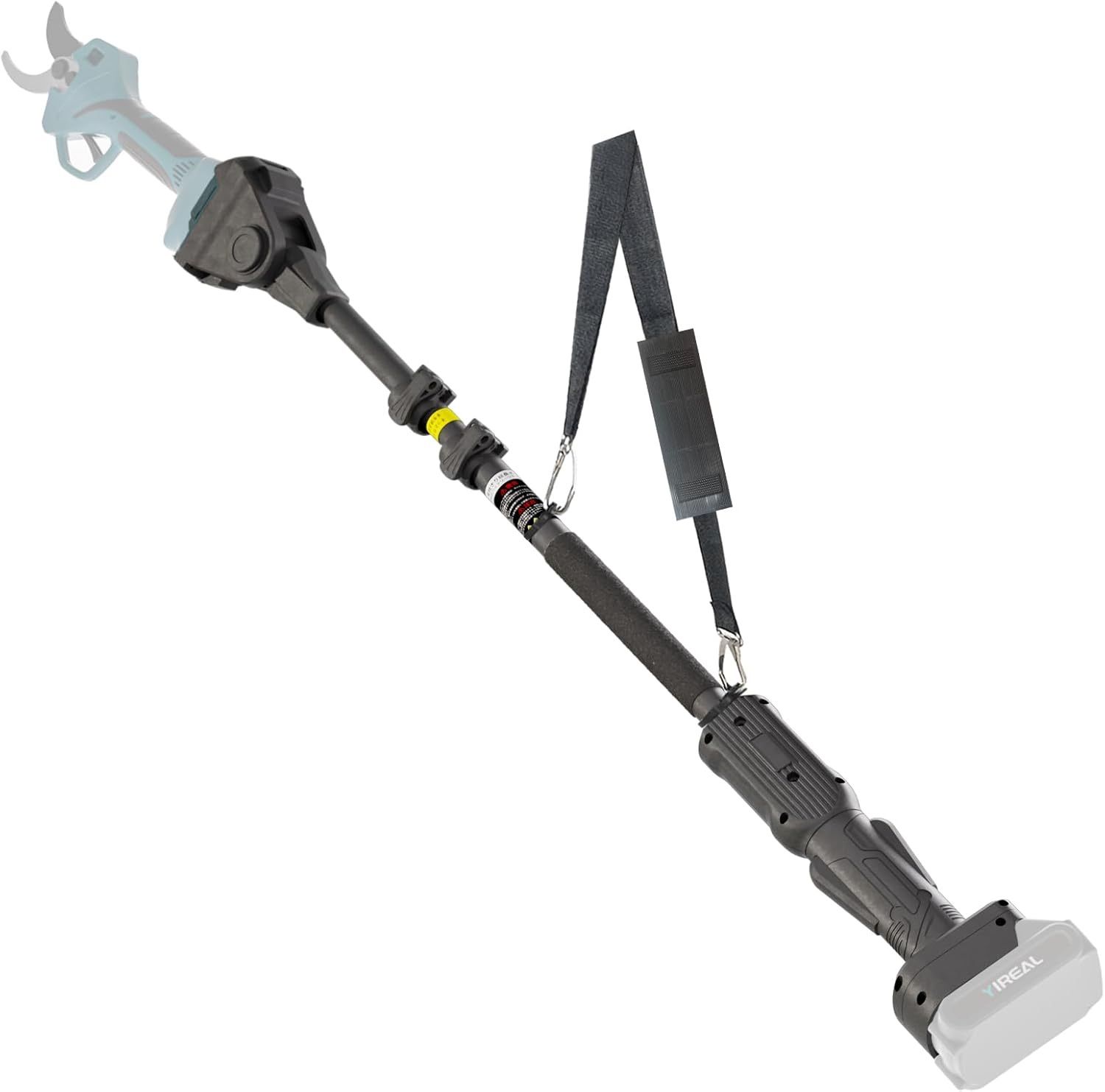 高枝切りバサミ電動チェーンソーの延長ポール 握りやすいスイッチ 高枝切りバサミ電動チェーンソーの延長ポール 握りやすいスイッチ 約