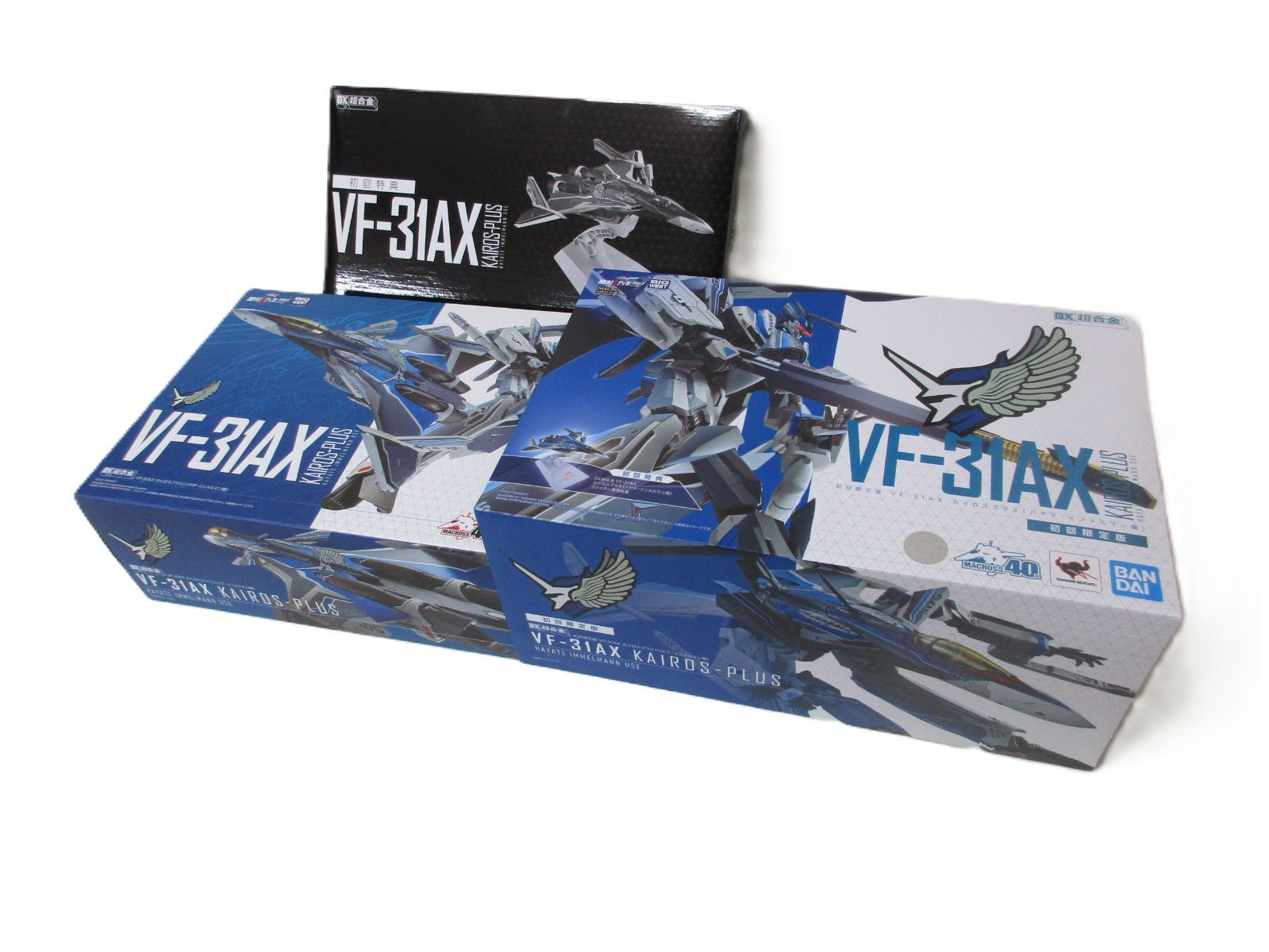 中古】開封品 DX超合金 初回限定版 VF-31AX カイロスプラス（ハヤテ