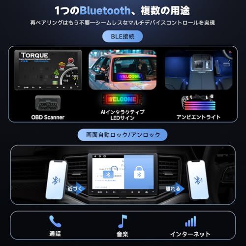  9インチ A 5 L Androidディスプレイオーディオ 2 DINアンドロイドカーナビ Wi-Fi|BT|USBインターネット接続 CarPlay-Android Autoワイヤレス 有線 24バンドEQ GPS eedefd 4 食器乾燥用品 茶こし その他 キッチン 食器