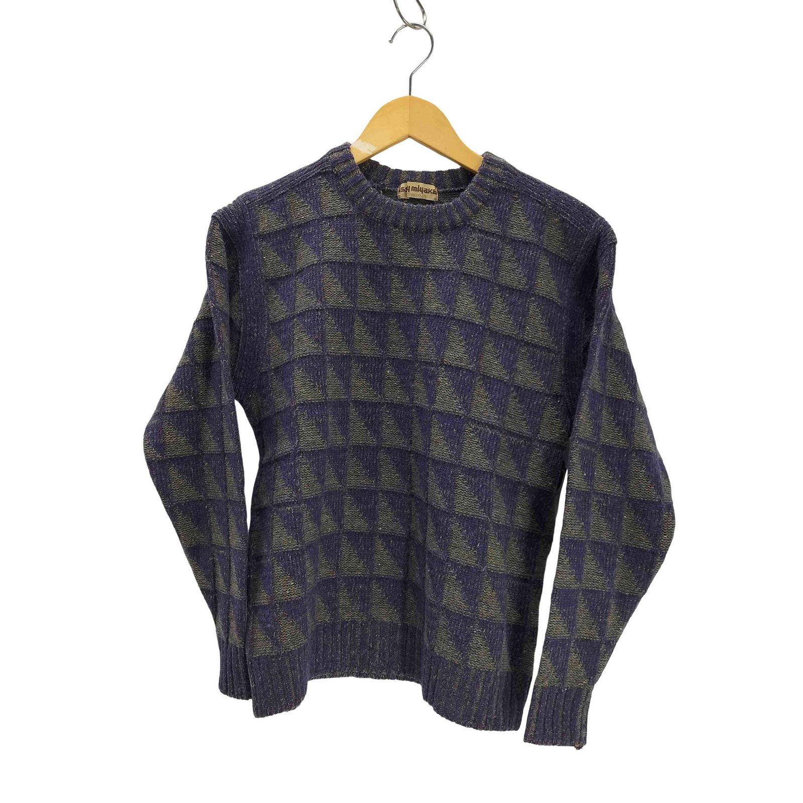 イッセイミヤケ ISSEY MIYAKE 70-80S オールスタイル期 幾何学柄