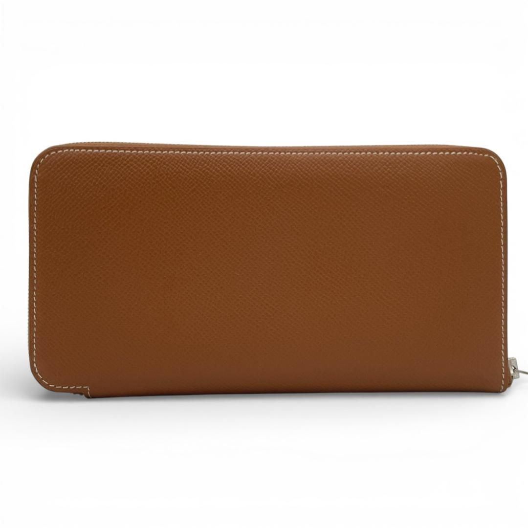 新品同様】エルメス HERMES ヴォーエプソン ゴールド アザップロング