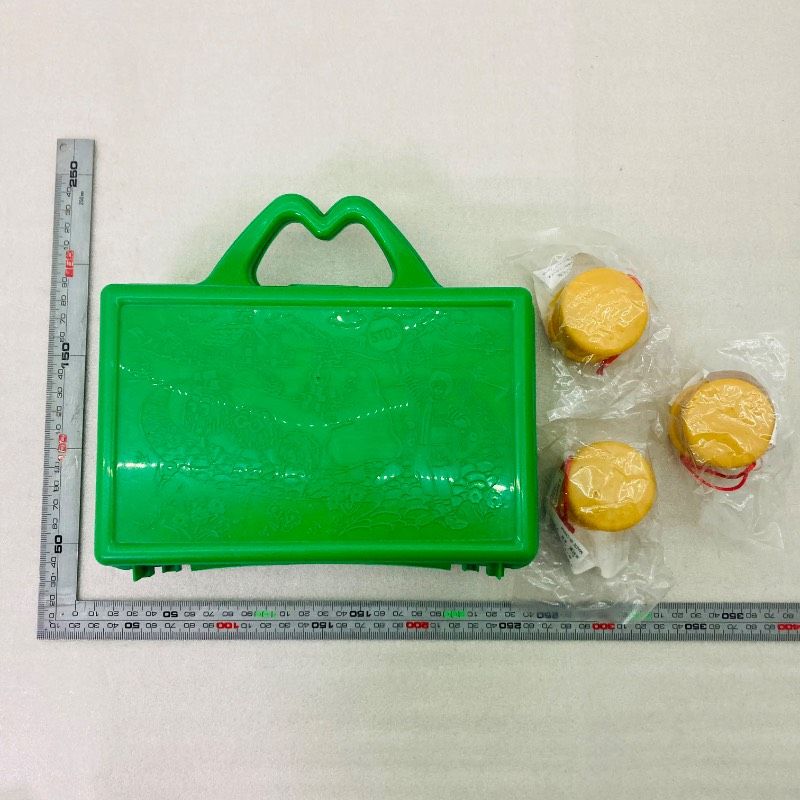 80～90s初期 マクドナルドミールトイ 空気人形 プラスチックケース 90
