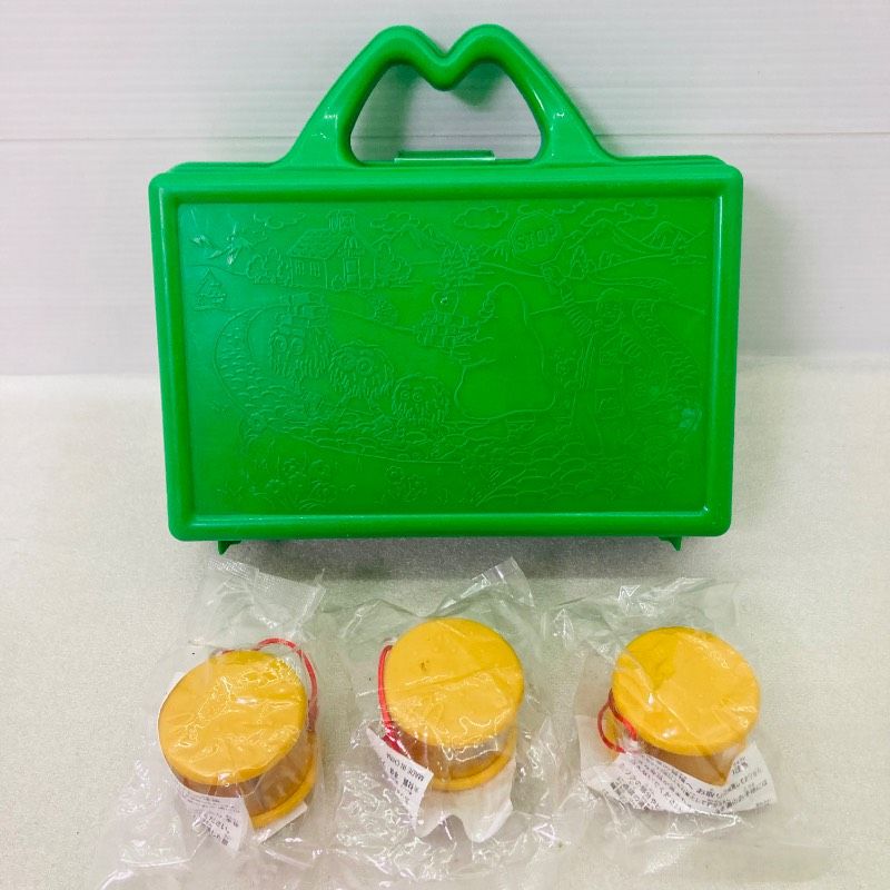4点セット】マクドナルド プラスチックバッグ ランチボックス 1988年
