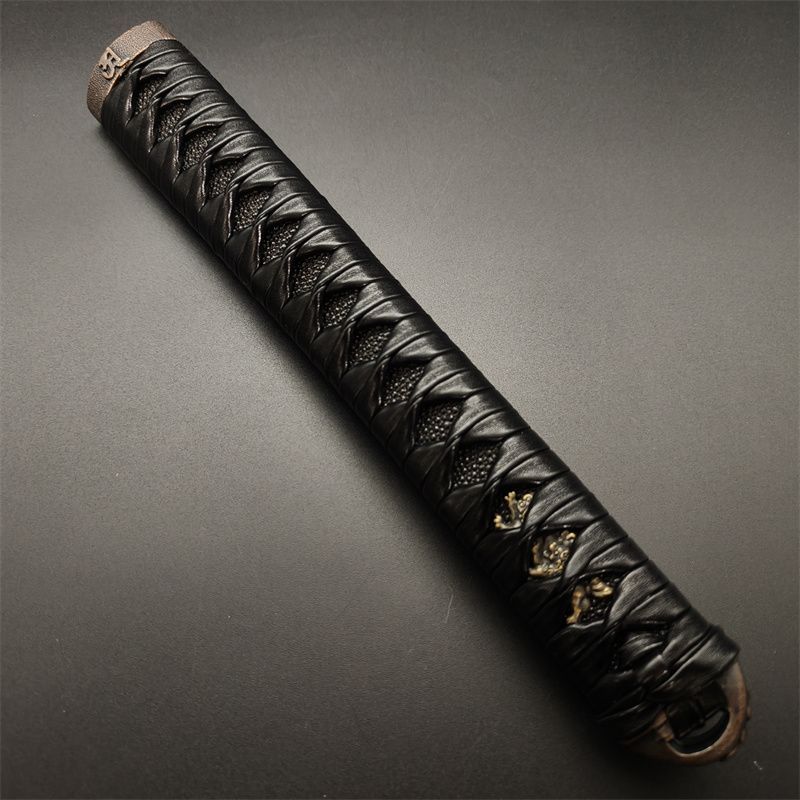 頭　縁　目貫 頭 縁 目貫 縁頭：無銘 魚類 | 日本刀販売の葵美術