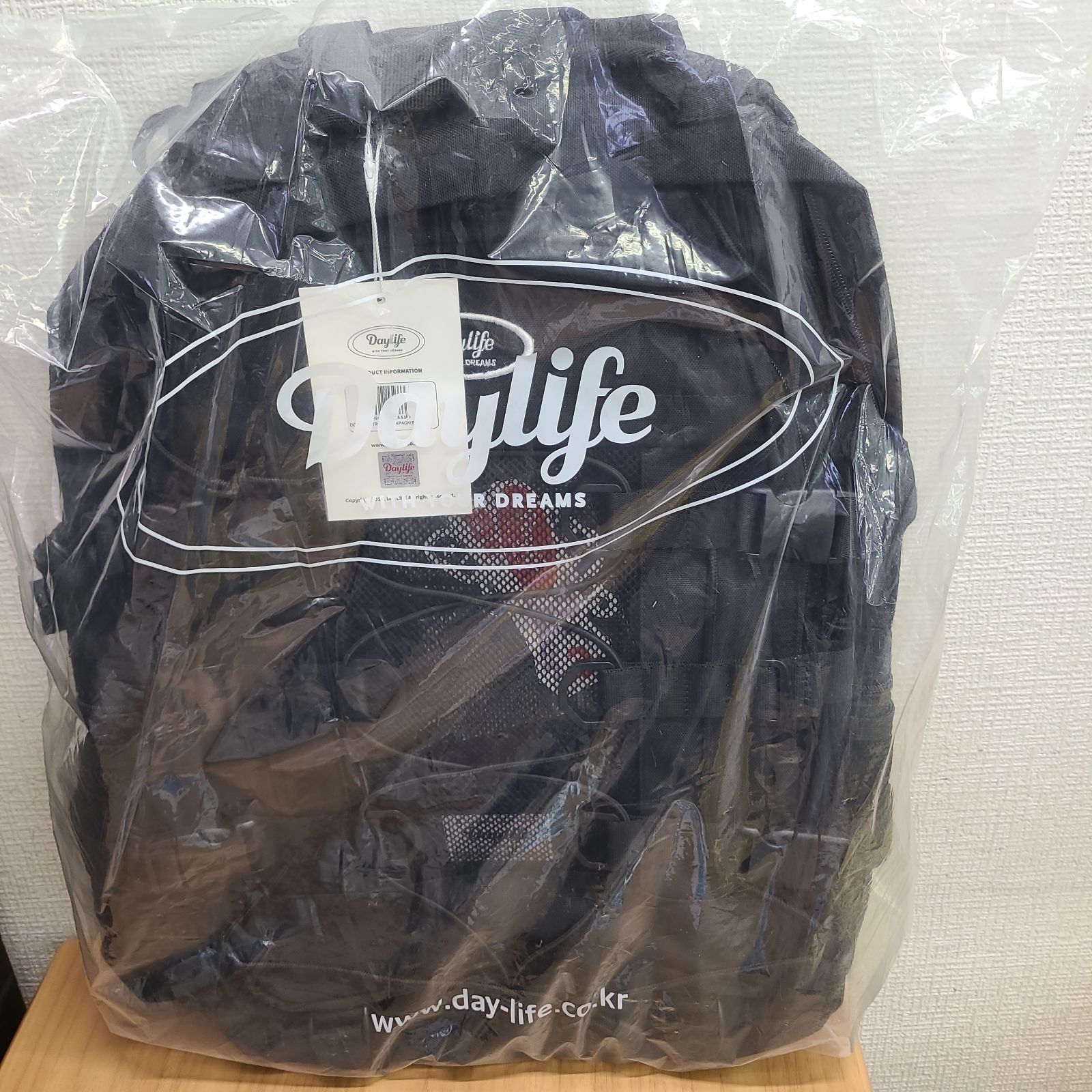 海外限定 新品・未使用 】 韓国 DAYLIFE DOUBLE STRING BACKPACK デイ