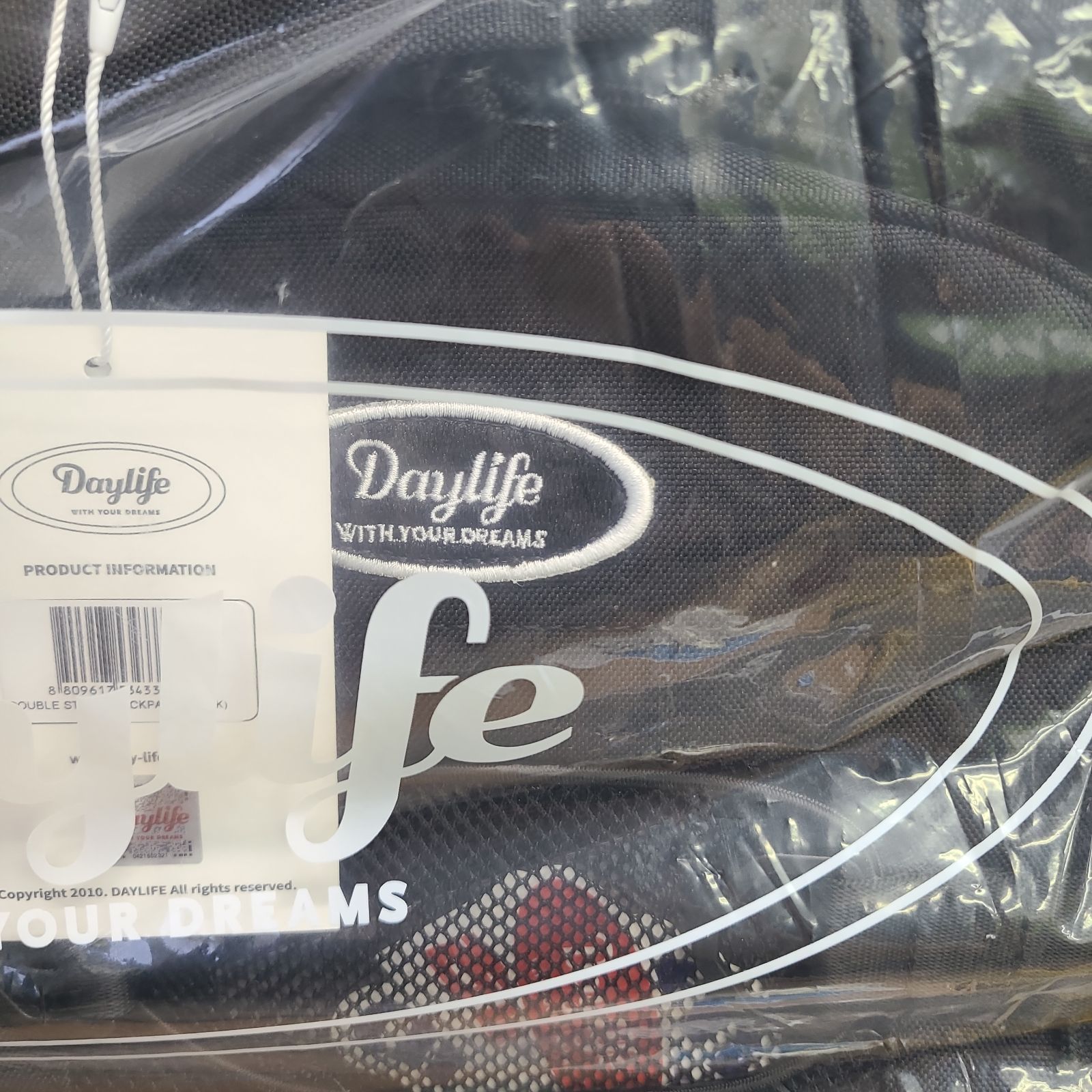 海外限定 新品・未使用 】 韓国 DAYLIFE DOUBLE STRING BACKPACK デイ 