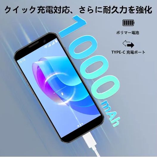 3.0 インチ HD スクリーン ミニスマートフォン、アンロックド
