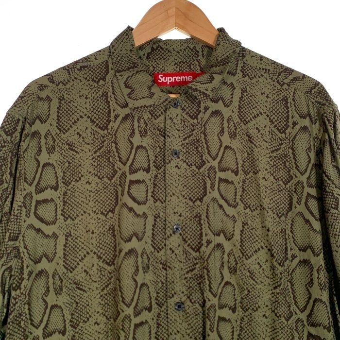 Supreme シュプリーム 24SS Snake S/S Shirts スネーク ショート
