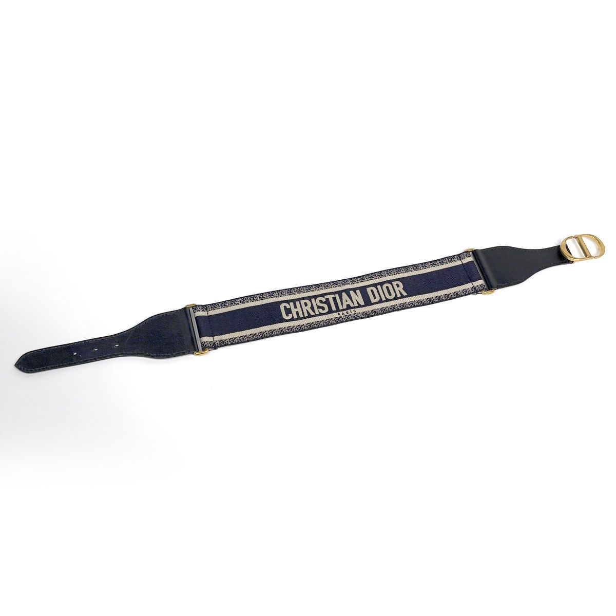 クリスチャンディオール Christian Dior エンブロイダリー ベルト ロゴ